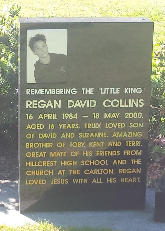 Modern shape and font upright headstone crafted from granite by Stoneworx - Memorials of Distinction in New Zealand.