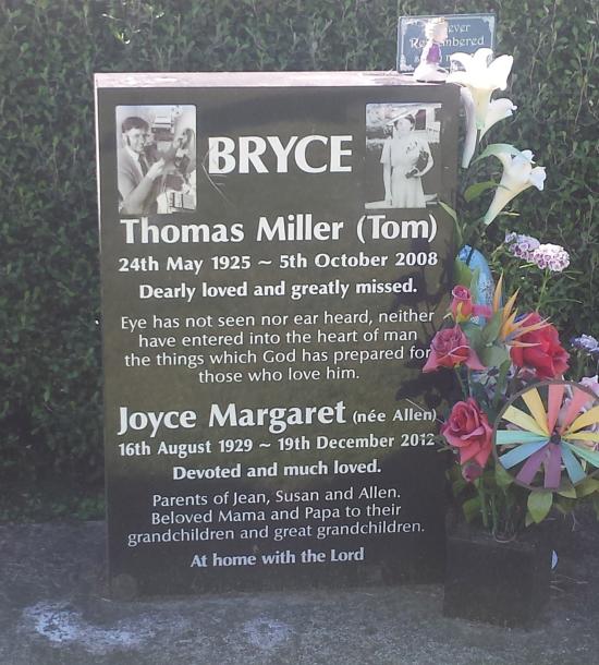 Modern shape and font upright headstone crafted from granite by Stoneworx - Memorials of Distinction in New Zealand.
