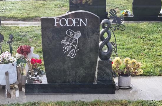 Headstone crafted from granite by Stoneworx - Memorials of Distinction in New Zealand.
