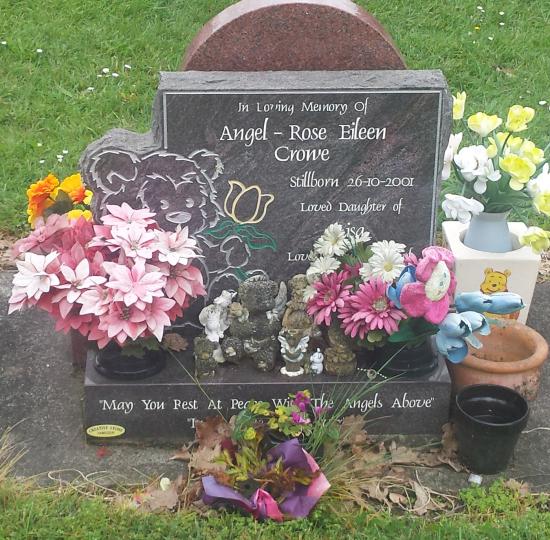 Custom headstone with a teddy bear design crafted from granite by Stoneworx - Memorials of Distinction in New Zealand.