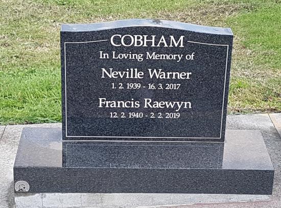 Classic upright headstone with low saddle top crafted from granite by Stoneworx - Memorials of Distinction in New Zealand.
