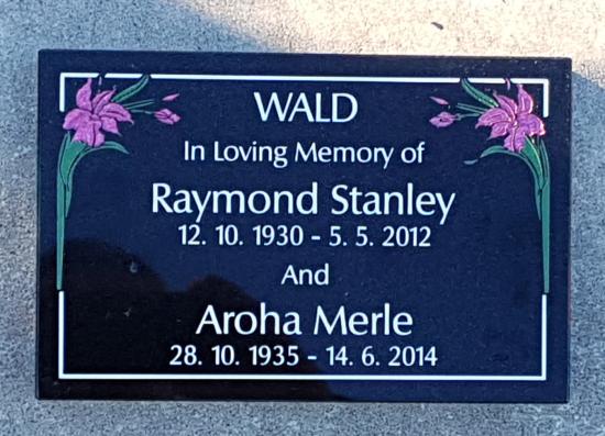 Cremation plaque crafted from granite by Stoneworx - Memorials of Distinction in New Zealand.