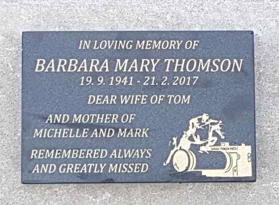 Cremation plaque crafted from granite by Stoneworx - Memorials of Distinction in New Zealand.