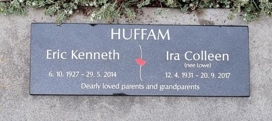 Cremation plaque crafted from granite by Stoneworx - Memorials of Distinction in New Zealand.