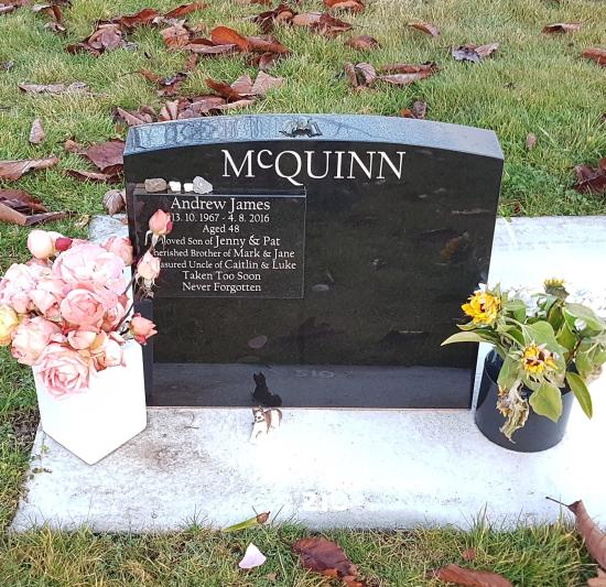 Headstone crafted from granite by Stoneworx - Memorials of Distinction in New Zealand.