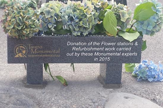 Headstone crafted from granite by Stoneworx - Memorials of Distinction in New Zealand.