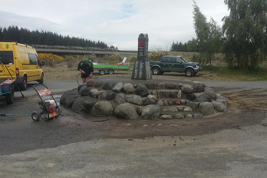 Headstone crafted from granite by Stoneworx - Memorials of Distinction in New Zealand.