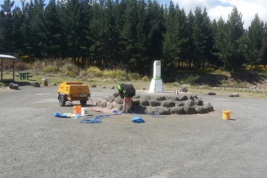 Headstone crafted from granite by Stoneworx - Memorials of Distinction in New Zealand.